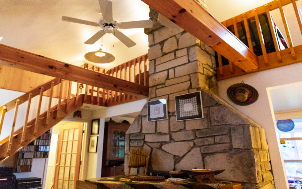 Stairs to the loft